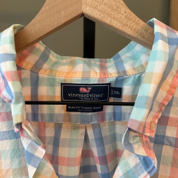 Vineyard Vines Slim Fit Tucker Shirt - 2X - Picture 2 of 4